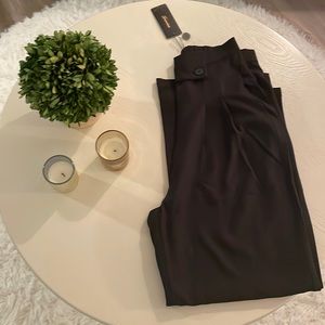 Black Button Top Trousers